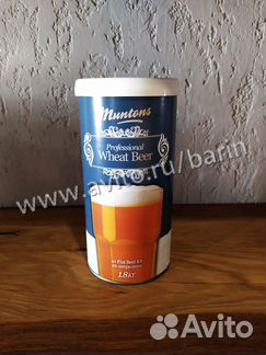 Солодовый экстракт Muntons Wheat Beer, 1,8 кг купить на Зозу.ру - фотография № 1