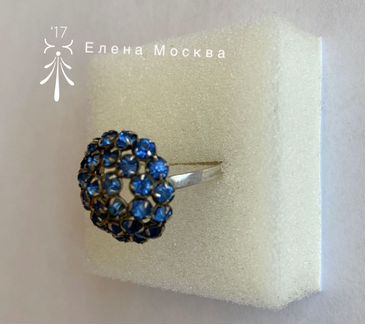 Винтаж: кольцо СССР серебро 875