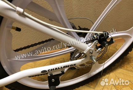 Велосипед на литых дисках