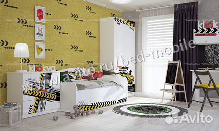 Детская комната Клюква Beby Авто