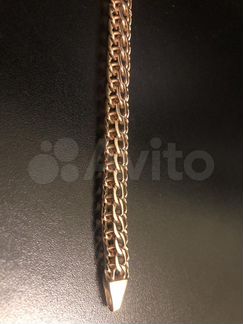 Золотой браслет, плетение кобра 33 грамма 585