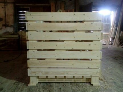 Ящики деревянные, тара экспортная