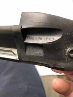 Молдинг задних форточек Mercedes GLS-GL 166