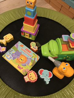 Большой пакет интересных игрушек: Fisher price, Pl