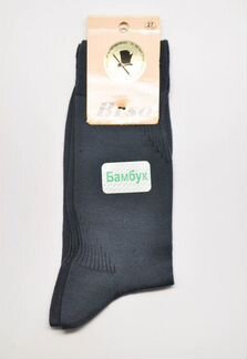 Носки мужские большого размера темно-серые