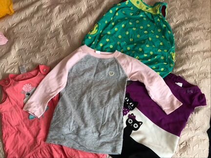 Платья в сад6 шт пакетом Gymbore 3т-5t, Carter’s