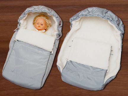 Продам новый конверт на овчине