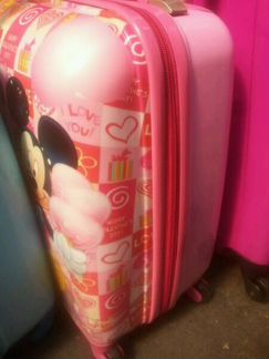 Новый чемодан на колесах Мики Маус и Мини Маус