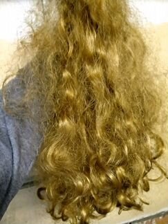 Парик-хвост на заколке