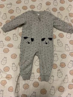 Детский комбинезон из футера на флисе