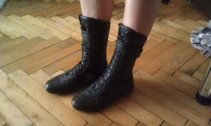 Полусапоги кожаные Nike