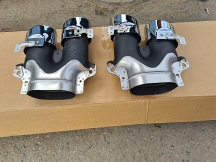 Насадки на выхлоп Mercedes w213 amg 53