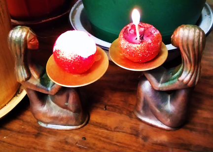 Подсвечники чугунный декоративные