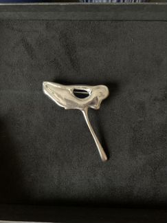 Брошь fjord серебро