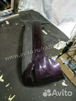 Бампер задний Ford Fiesta 6 Mk6 2008