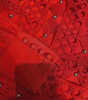 Платье вечернее красное