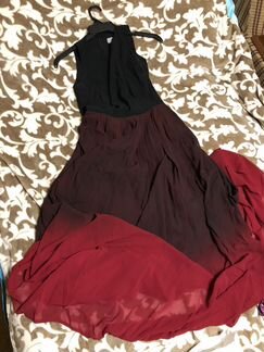 Платье градиент в пол