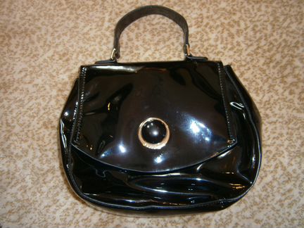 Сумка лак-кожа Ferre Milano Италия новая