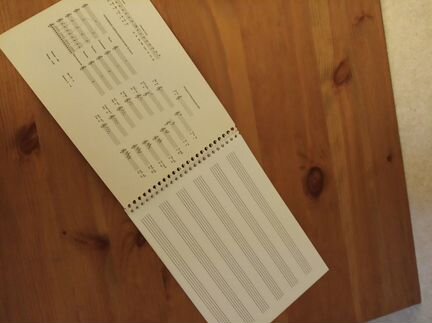 Тетрадь для нот