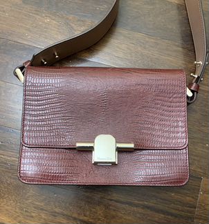 Сумка Massimo dutti кожа