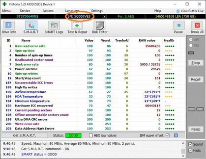 Seagate Barracuda ES 750Gb ST3750640NS
