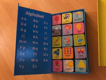 Книжки кубики Clever