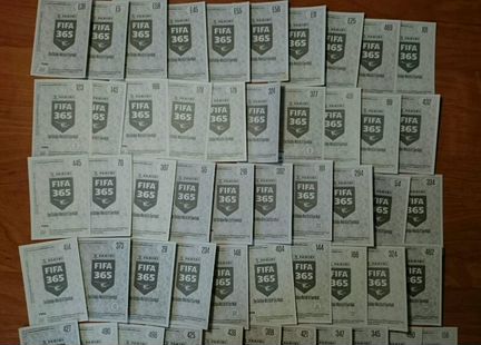 Наклейки Panini Fifa 365 2018