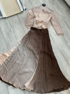 Костюм юбка блуза пиджак