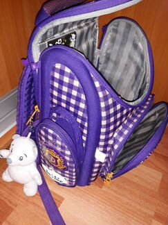 Ранец DeLune + мешок + мишка