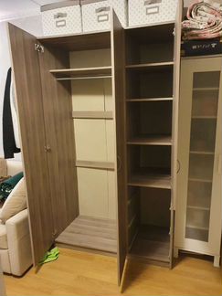 Шкаф икеа Тодален 120*58*202 под дерево