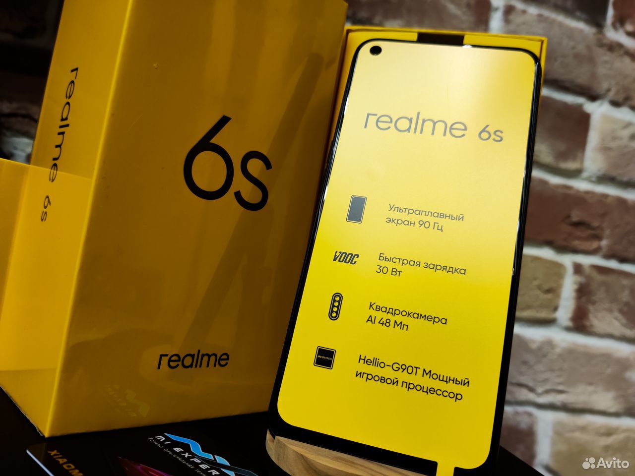Oppo Realme 6S NFC 128GB Черный Гарантия 1 год 89375787804 купить 6