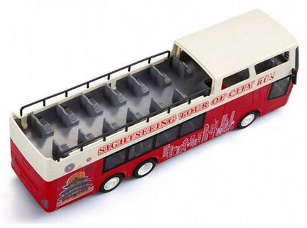 Радиоуправляемый двухэтажный автобус Double Eagle