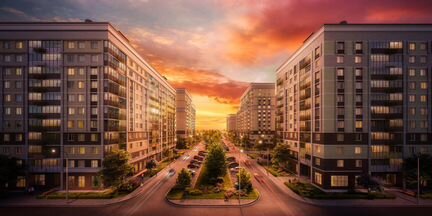 2-к квартира, 55.5 м², 10/14 эт.