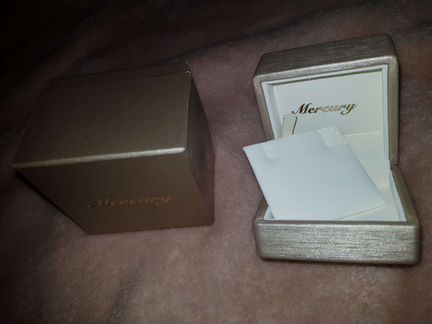 Коробка Mercury для колье серьги футляр бокс