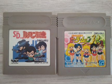 Игры Gameboy Original/Color Sailor moon, Ranma 1/2