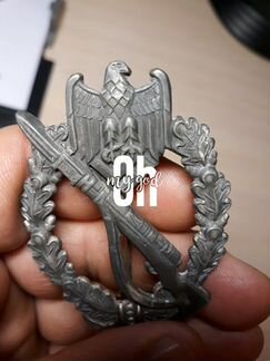 Пехотный штурмовой знак.Вермахт.Оригинал