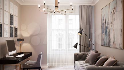 3-к квартира, 117.6 м², 32/35 эт.