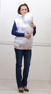Слингокуртка-жилет+для беременных 4в1 на весну