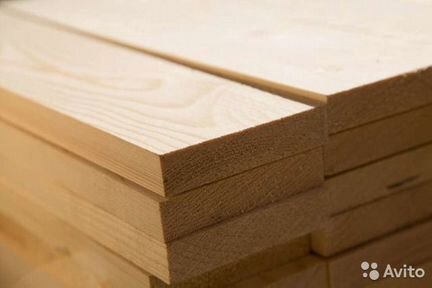 Строганная доска сухая для лаг и стропил 50*150*6