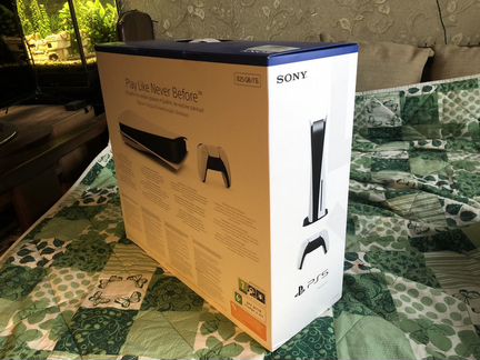 Пустая коробка Sony Playstation 5