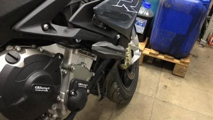 Слайдеры рамы BMW S1000R/S1000RR 2017 wunderlich