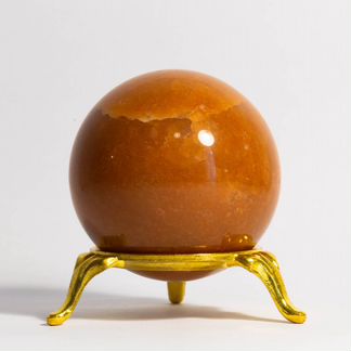 Шар из камня - авантюрин