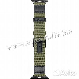 Ремешок (Канва) Apple Watch 42/44 мм зеленый