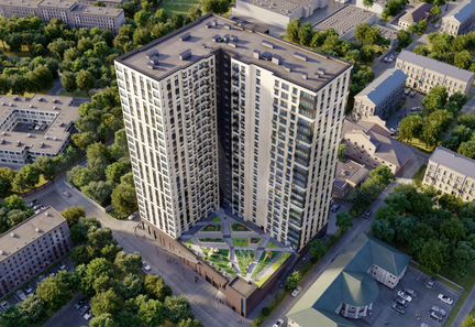 2-к квартира, 65.9 м², 12/24 эт.