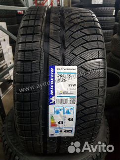 Шины Michelin Pilot Alpin 4 265/35 R20 295/30 R20