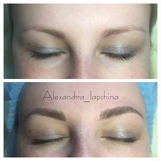 Микроблейдинг бровей