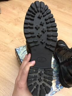 Ботинки tervolina кожаные