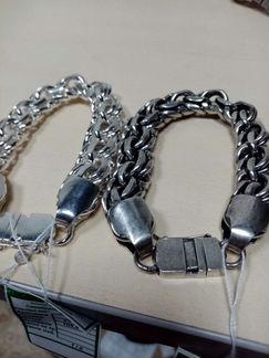 Серебряные браслеты бисмарк