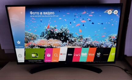 Smart LG 49LH604V (124 см) WiFi, hdmi, T2