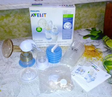 Ручной Молокоотсос fhilips avent-SCF300/12 (Новый)